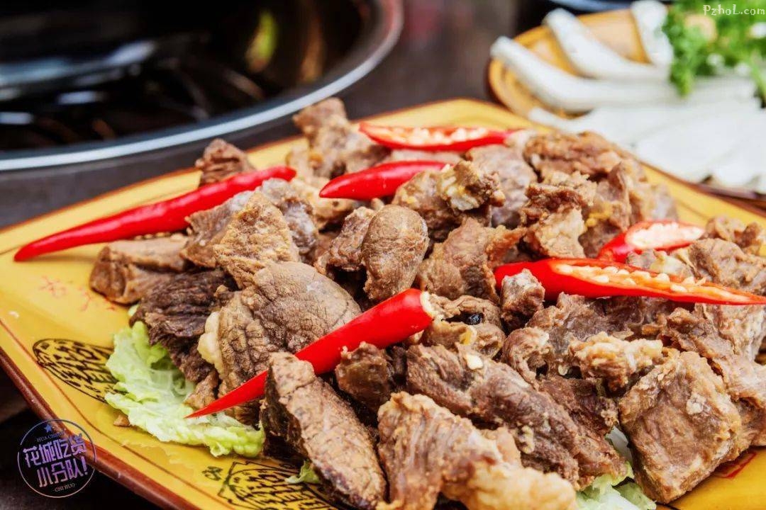 坨坨牛肉真的是一坨一大块那种