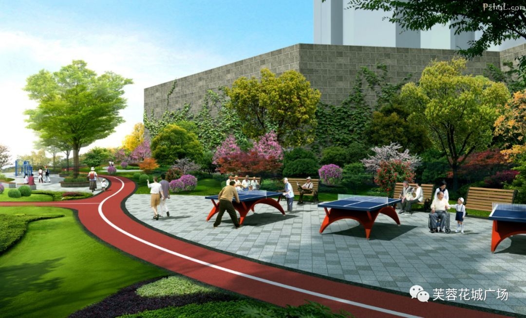 轻量健身广场,享舒适康养