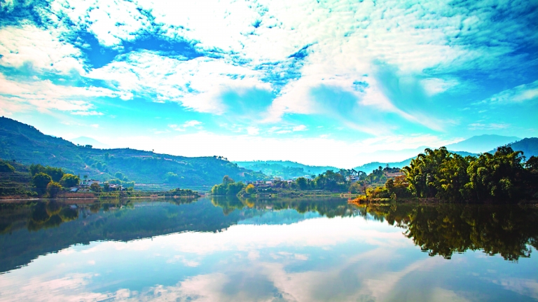 水润阳光米易写在米易县水务局庆祝改革开放40周年之际