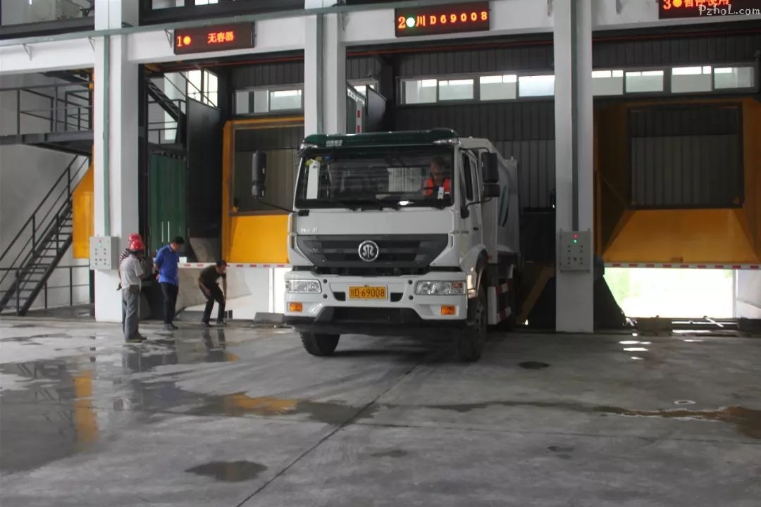 日处理生活垃圾200吨!我市一垃圾中转站正式投运